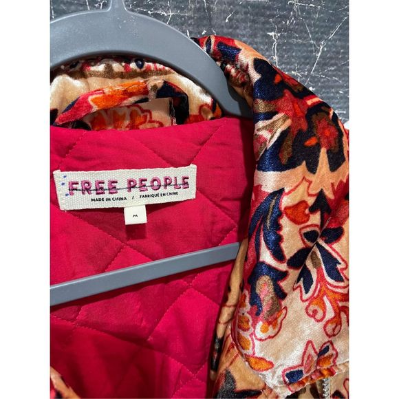 NEW Free People Bailey Velvet Moto Jacket Size M - Picture 4 of 5